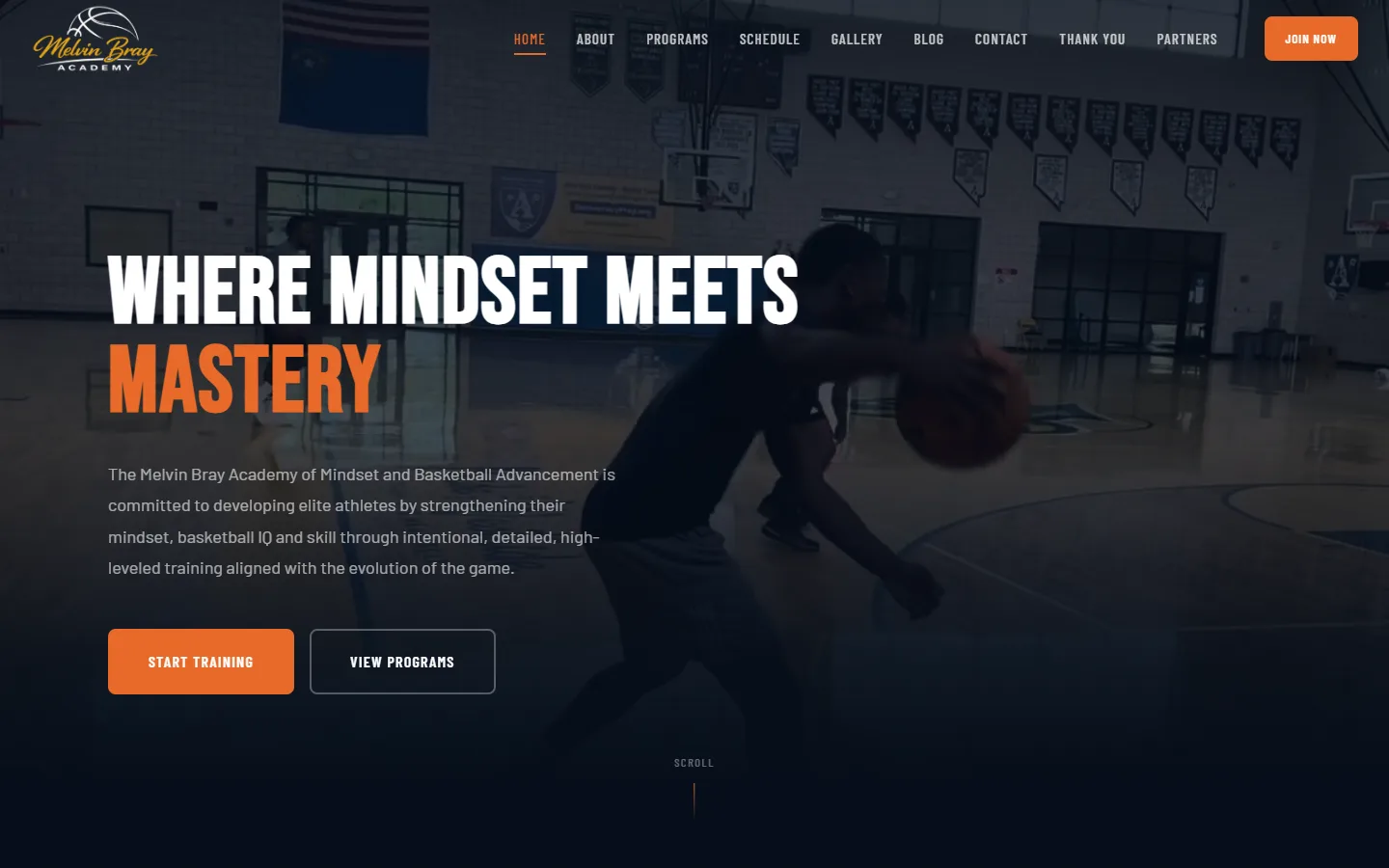 Melvin Bray Academy website